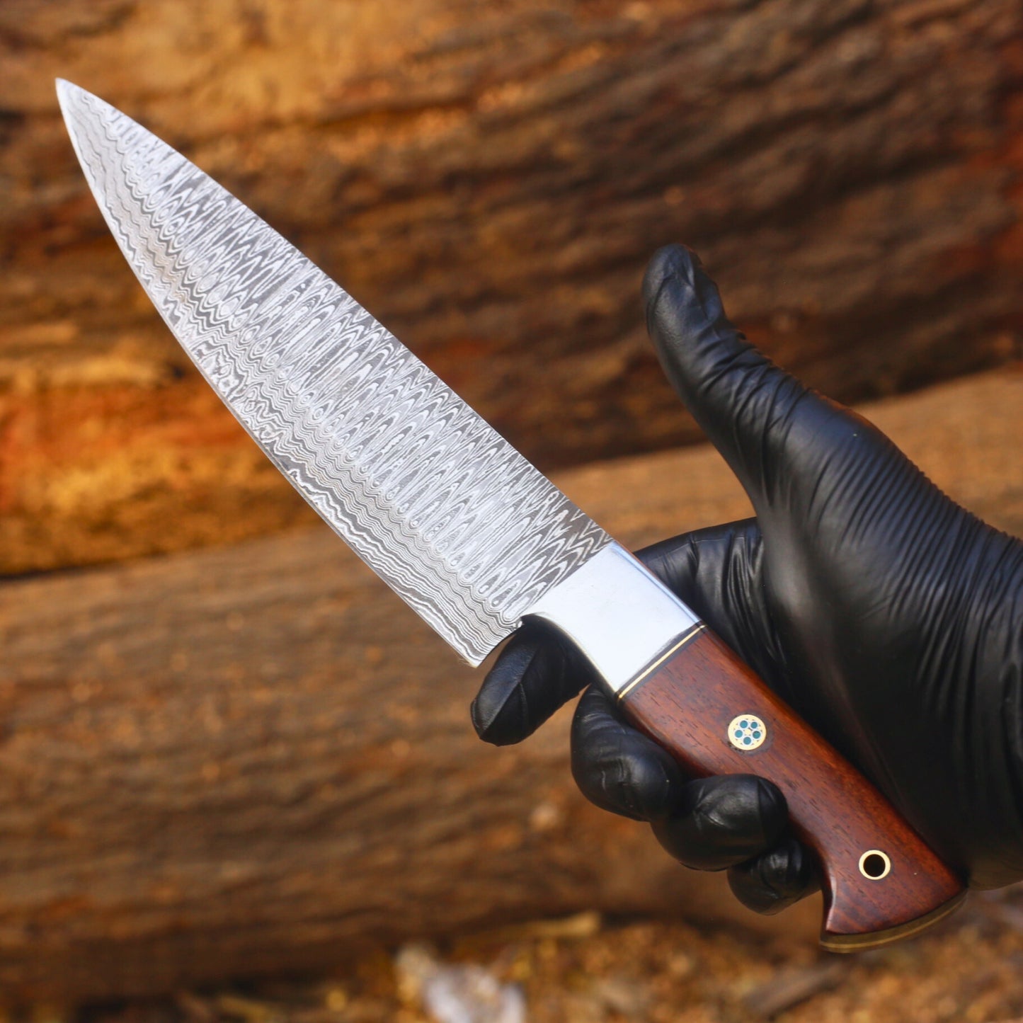 Hand Forged Damascus Steel Chef Knife- AD-Ck001