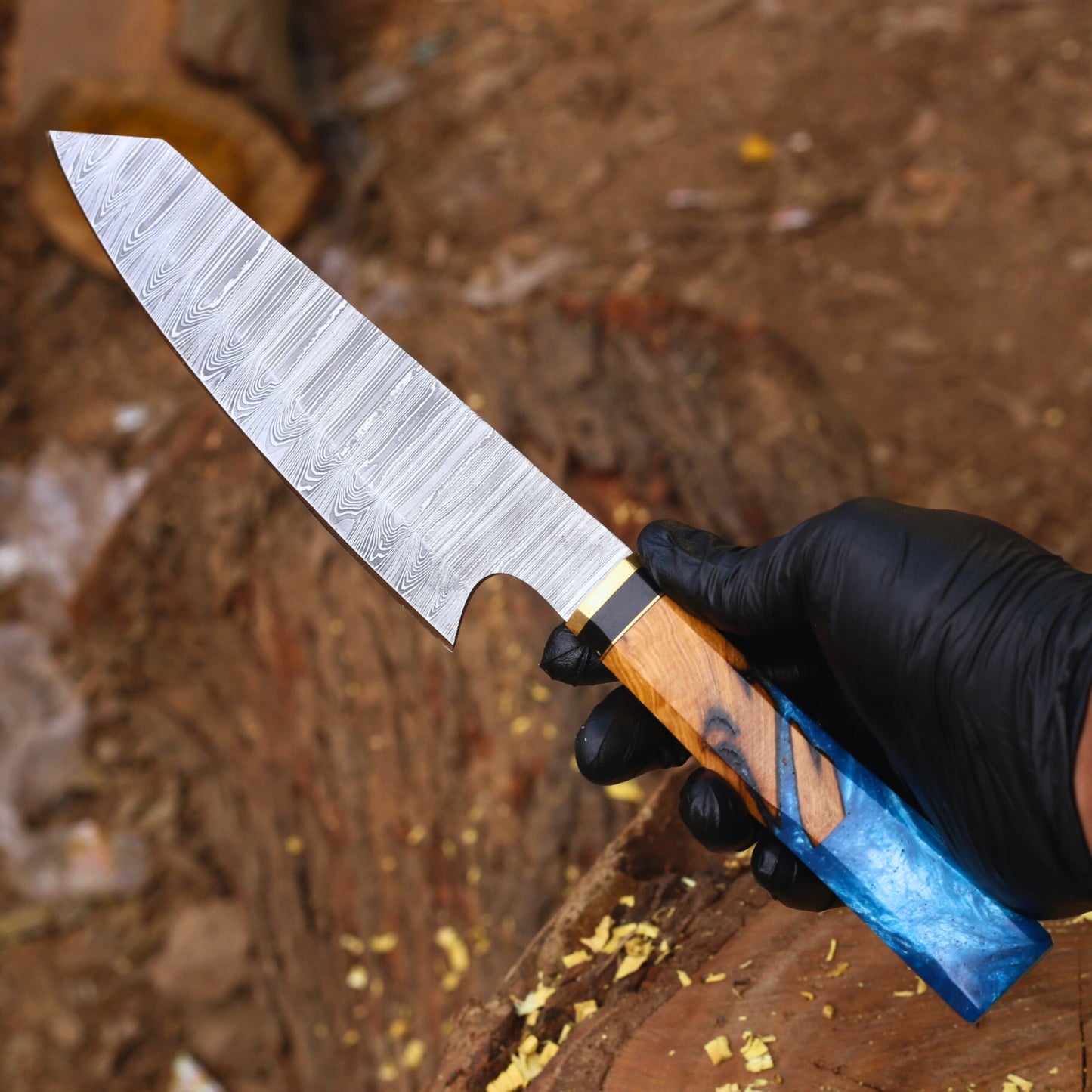 Hand Forged Damascus Steel Chef Knife - AD-Ck002