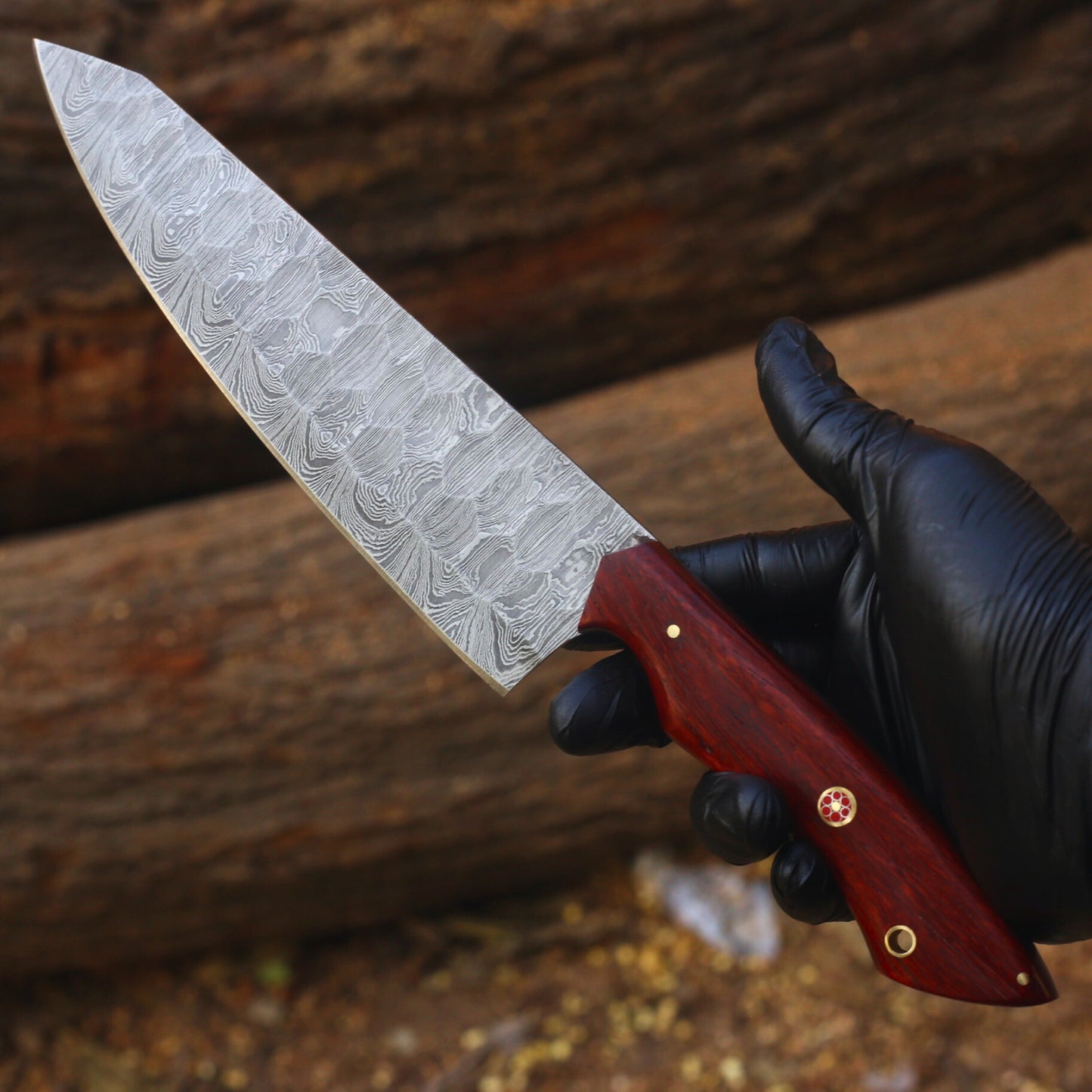 Hand Forged Damascus Steel Chef Knife- Ck004