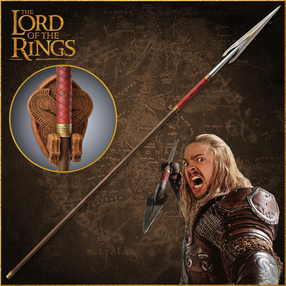 Spear Of Eomer - LOTR Collectible | the fierce spirit of Rohan’s fearless warrior