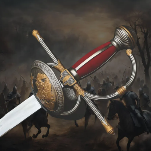 Handmade Don Quixote Rapier Sword | Renaissance Spanish Musketeer Rapier | Historical Replica