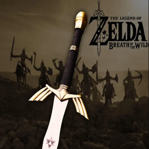 Handmade LEGEND of ZELDA Master Sword - Stainless Steel Replica | Sword with Scabbard
