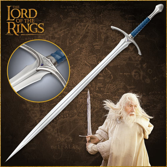 LOTR Glamdring Sword of Gandalf | Lord of the Rings Replica | Gandalf’s Elven Blade | Fantasy Sword | Collectible Prop | Medieval Decor