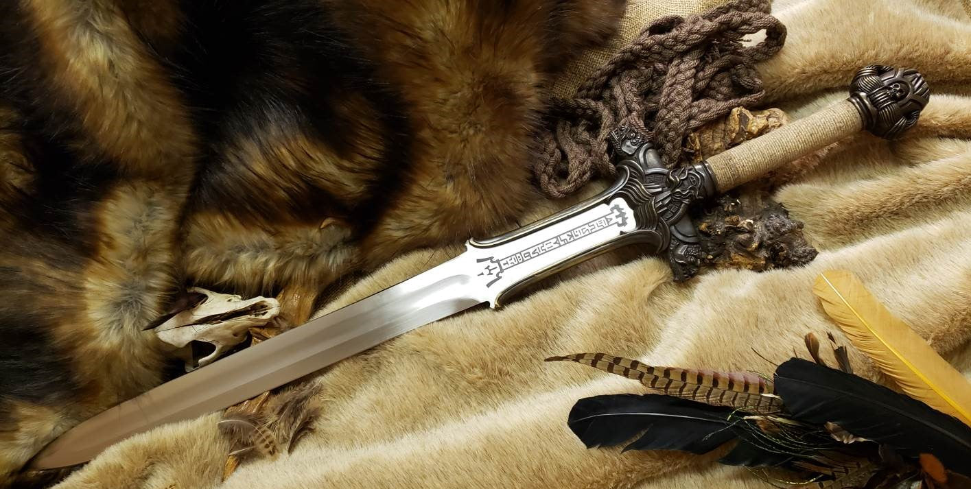 Handmade Conan the Barbarian Replica Atlantean Sword.