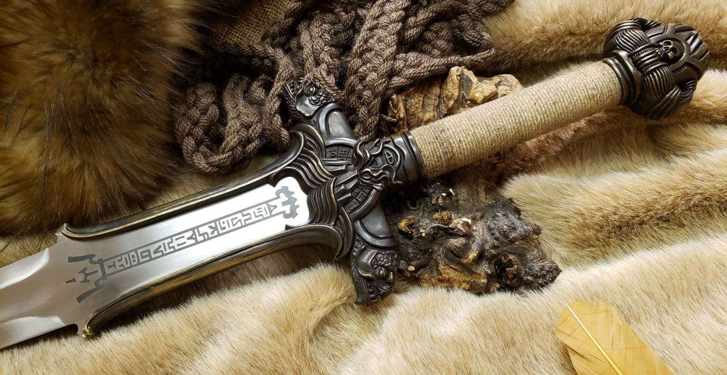 Handmade Conan the Barbarian Replica Atlantean Sword.
