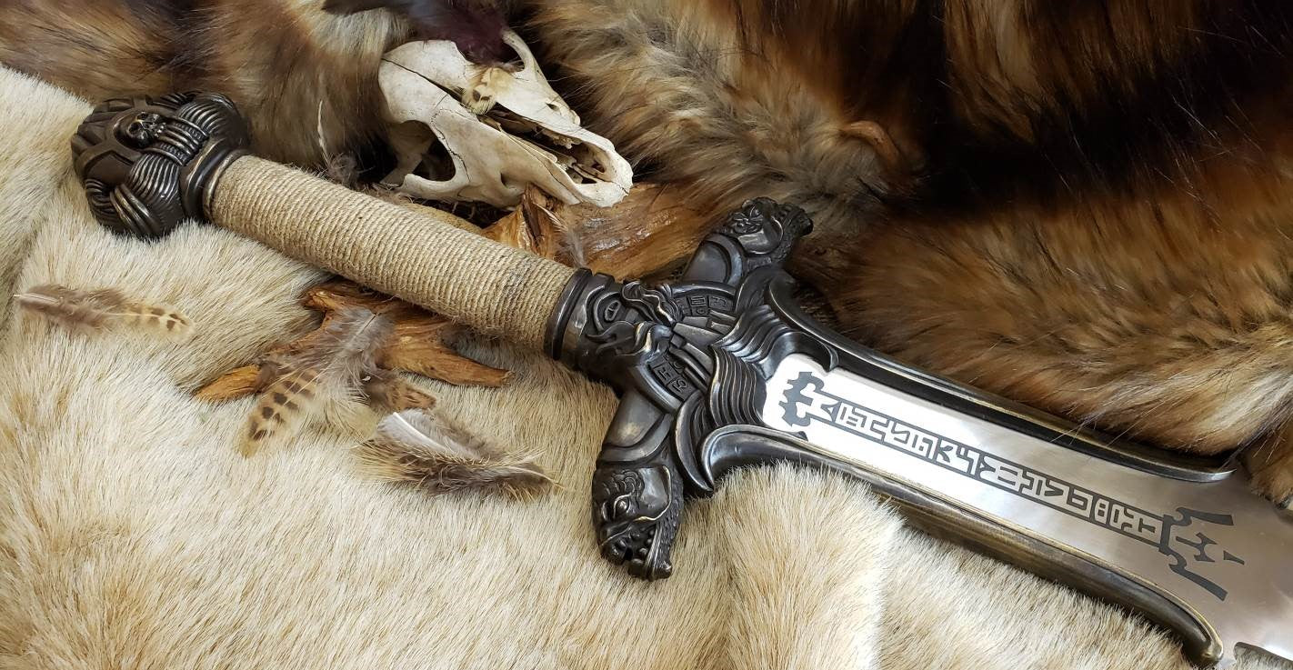 Handmade Conan the Barbarian Replica Atlantean Sword.