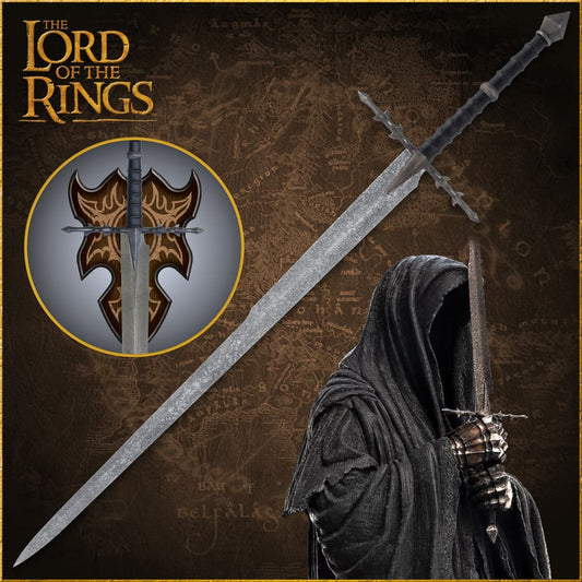 Handmade Nazgul Ring Wraith's Replica Sword | Perfect Cosplay Accessory & Collector’s Piece | Ultimate unique Gift for Tolkien Enthusiasts.
